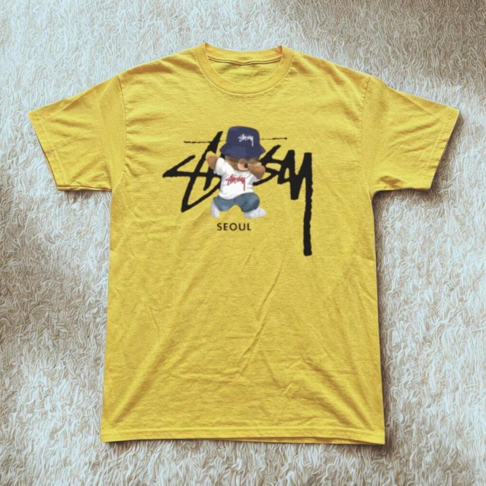 Stussy Yellow Seoul Tee